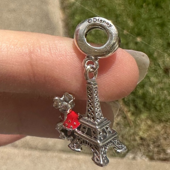 NWOT Pandora x Disney Minnie Mouse Eiffel Tower Limited Charm - Picture 5 of 14